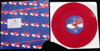 The A ' s - 1979 Arista Records Red Vinyl 10 EP in Shrink w/Hype,  RARE Promo pUnK 3