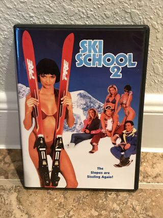 Ski School 2 (dvd,  2005) - Dean Cameron - Rare Oop Disc Out Print