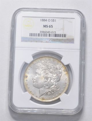 Ms65 1885 - O Morgan Silver Dollar Ngc Graded - Rare In Choice Unc 244