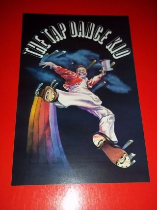 The Tap Dance Kid,  Rare 1983 Broadway Musical Flyer,  Alfonso Ribeiro,  Battle