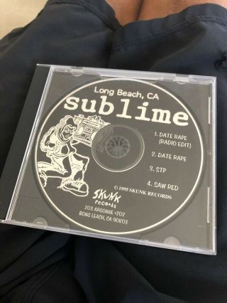 Sublime Rare Date Rape Single Ep 1995 Cd Hidden Track Badfish Oop