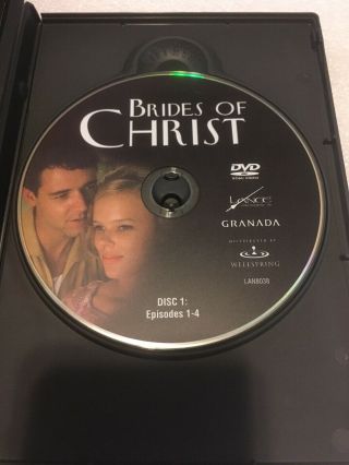 Brides of Christ 2 Disc DVD Set 2004 Rare & Out of Print Complete Mini Series 4