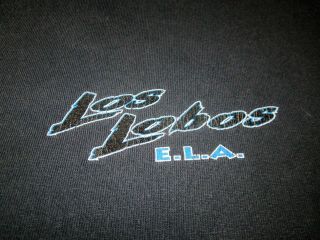 LOS LOBOS EAST L.  A.  VINTAGE ROCK TEE SHIRT ULTRA RARE XL WILL THE WOLF SURVIVE? 5
