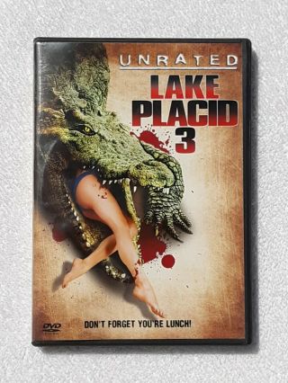 Lake Placid 3 (dvd,  2010) Unrated Colin Ferguson Yancy Butler Rare Oop Horror
