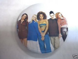 Spice Girls Button 2 - 1/4 Inch Rare Collectible Usa