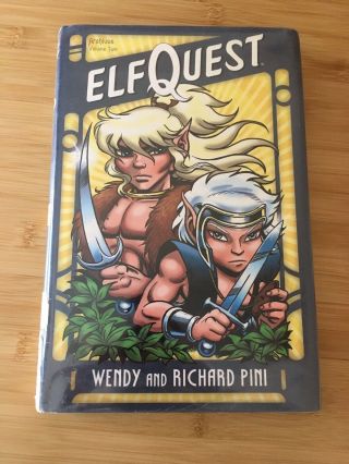 Rare Elfquest Dc Archives Vol.  2 Retired Library Hardcover Book Wendy Pini