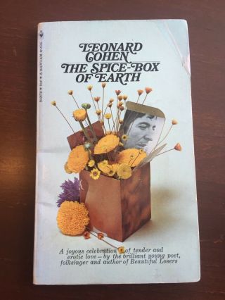 The Spice - Box Of The Earth By Leonard Cohen,  Rare 2nd Printing August 1968