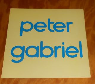 Peter Gabriel Poster Flat Square Promo 12x12 Rare
