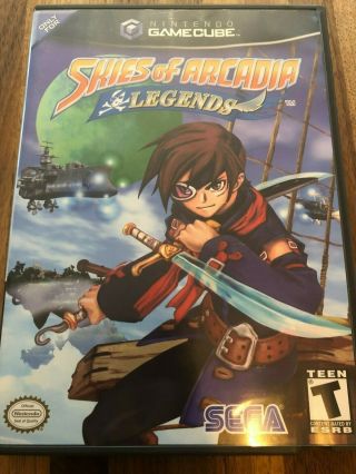Skies Of Arcadia Legends Complete Rare Sega Rpg Classic (nintendo Gamecube,  2003)