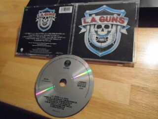 Rare Oop U.  S.  Press L.  A.  Guns 1st Cd 1988 Hair Metal Guns N 