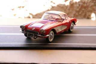 1/24 Scale Franklin Rare 1958 Chevy Corvette Diecast Collectible