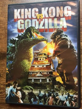 King Kong Vs.  Godzilla [dvd] Dolby,  Subtitled,  Widescreen Rare Kaiju Monster