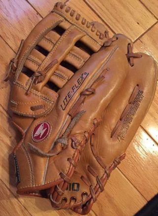 Mizuno Mt550 13.  5 " Professional Baseball Glove Sure Fielding Rare Classic