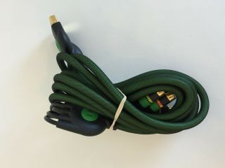 Monster Cable Green Component Cable For Microsoft Xbox Rare Work