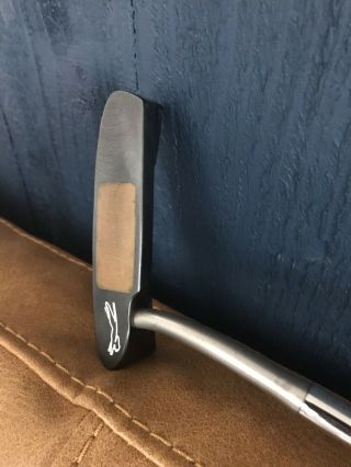 Very Rare And Milled Putter By Slazenger With Soft Copper Milled Face