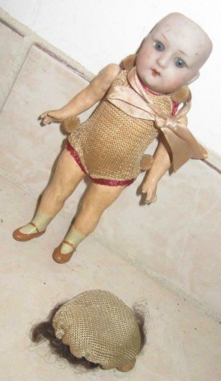 Early Vintage Bisque Woman Doll Made In Germany S192 ? Rare