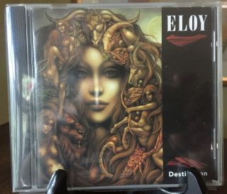 Eloy - Destination,  1st Press Cd,  Made In Germany,  1992,  Oop,  Very Rare