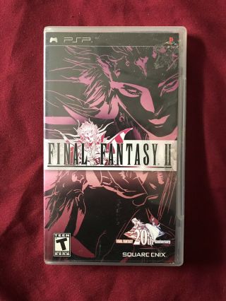 Final Fantasy Ii Rare Psp 20th Anniversary (sony Psp,  2007)