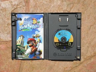 Mario Sunshine (Nintendo GameCube,  2002) Rare CIB 2