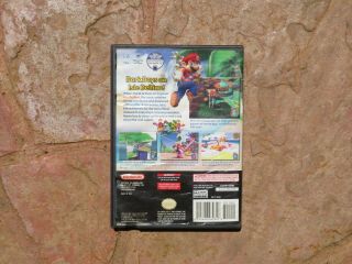 Mario Sunshine (Nintendo GameCube,  2002) Rare CIB 3
