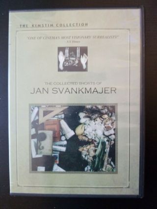 Rare Oop The Collected Shorts Of Jan Svankmajer Dvd 2005 2 - Disc Set Animation