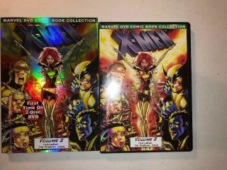 X - Men: Volume 2 The Phoenix Saga (2 Disc Dvd) W/ Rare Slipcover