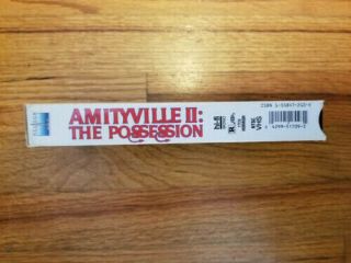 Amityville II: The Possession 1982 VHS Video OOP RARE Horror Possession Evil 3
