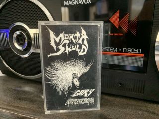 Morta Skuld Gory Departure Demo 1990.  Rare Death Metal,  Doom,  Black Cassette