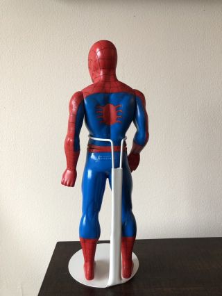 Rare Vintage Spider - Man Marvel collector figure 1990 15 inch w/stand 4