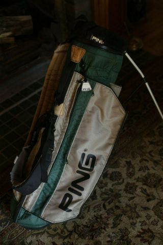 Vintage PING HOOFER Golf Stand Bag RARE 3