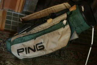 Vintage PING HOOFER Golf Stand Bag RARE 7
