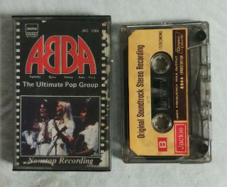 Rare Abba Cassette Malaysia Pressing Jackie Cassette