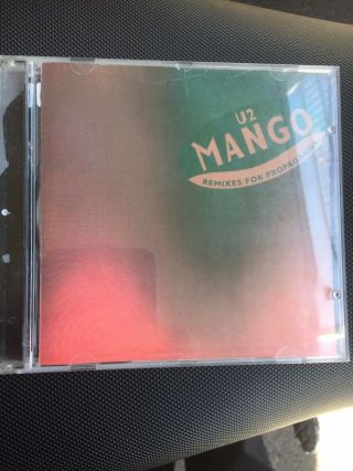 U2 Propagada Mango Remixes Rare Fan Club Cd 1995