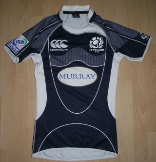 Rare Match Worn Scotland IRB World Series Rugby Shirt 2008/9 2