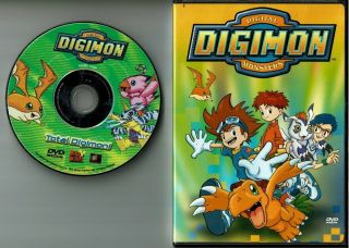Total Digimon Digital Monsters Rare 13 Episodes Dvd,  2000 W/bloopers