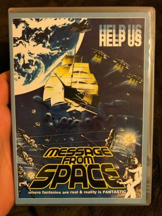 Message From Space (1978) Dvd Oop Rare (shout,  2013) Japanese Star Wars