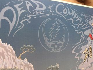 RARE Dead and & Company Eugene OR 2018 AP Poster Print SIGNED grateful bob weir 7