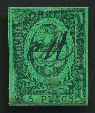 RARE COLOMBIA STAMPS 1866 1p,  5p,  10p,  SG 48/50,  Sc 49/52,  GROUP VFU 5