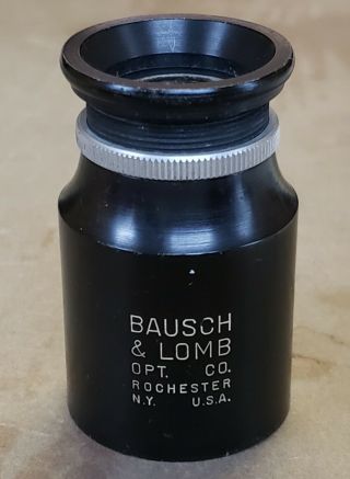 Rare Vintage Bausch & Lomb Loupe Magnifier High Power