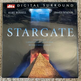Stargate Dts Laserdisc - Kurt Russell & James Spader - Very Rare
