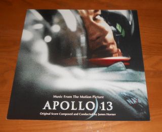 Apollo 13 Soundtrack Movie Poster 2 - Sided Flat Square Promo 12x12 Tom Hanks Rare