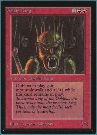 Goblin King Collectors 