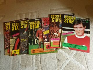 25 Soccer Star Magazines 1952 - 1969 All Listed Rare Magazines