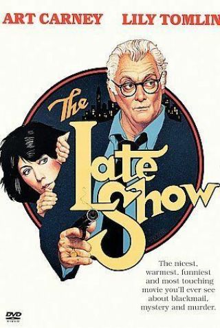 The Late Show - Art Carney & Lily Tomlin - Warner (dvd,  2004) - Oop/rare - Snapcase
