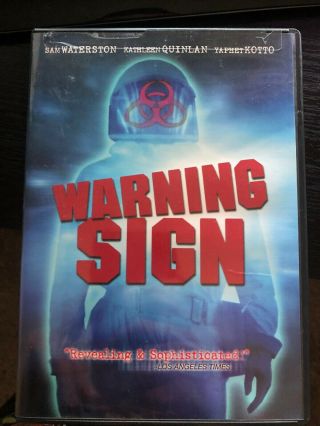 Warning Sign 1985 | (rare Oop Dvd,  2006) | Like | Anchor Bay | 80’s Horror