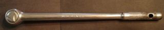 Rare Indestro No.  3289 1/2 " Drive 15 " Socket Wrench / Ratchet
