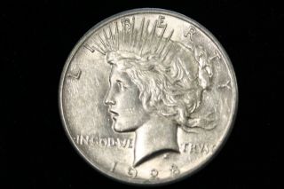 1928 - P Peace Silver Dollar Rare Au, .  Key Date
