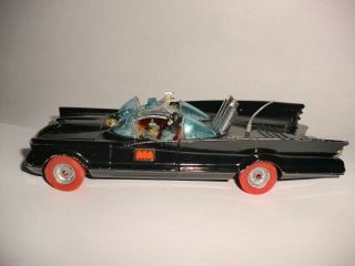 Corgi Rare 267 Red Wheel Batmobile W/batman&robin