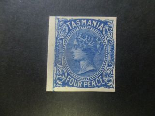 Tasmania Stamps: Imperf Exceptionally Rare - Rare (c360)