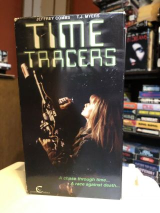 Time Tracers Horror Vhs Sci Fi Action Alien Rare Cult Low Budget